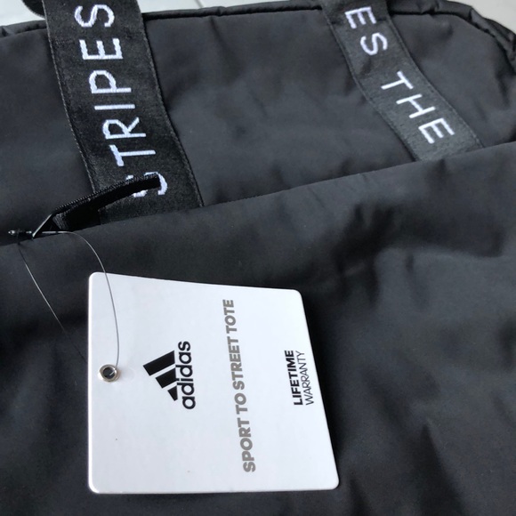 ADIDAS SPORT TO STREET TOTE BAG OFF WHITE - Picture 3 of 7
